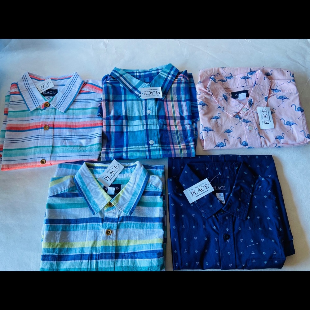 Children’s place boys shirts bundle (16)